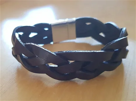 Bruine herenarmband - 1