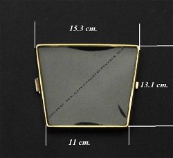 === Pendule deur = bol glas = gebruikt === 35877