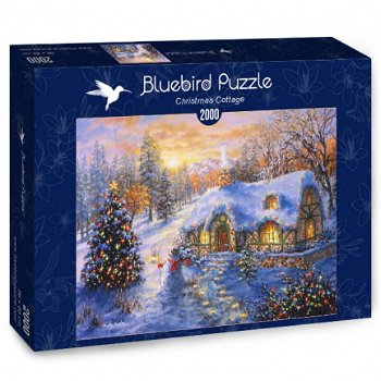 Bluebird Puzzle - Christmas Cottage - 2000 Stukjes - 2