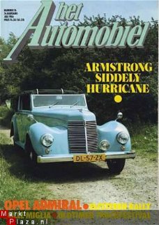 CHEVROLET * OPEL ADMIRAL * ARMSTRONG SIDDELEY HURRICANE