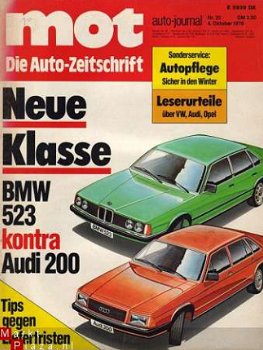 CHRYSLER SIMCA HORIZON * LANCIA GAMMA COUPE * AUDI 200 - 1