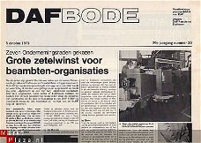 DAF BODE - 5 OKTOBER 1973