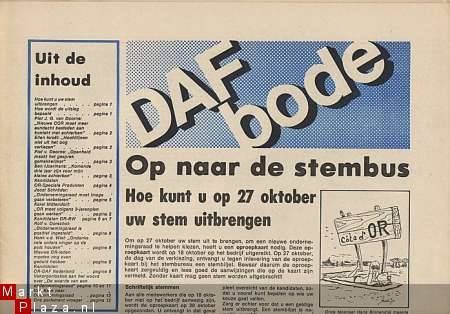 DAF BODE - 15 OKTOBER 1976 - 1