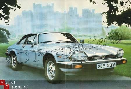 POSTER JAGUAR XJS-HE - 1