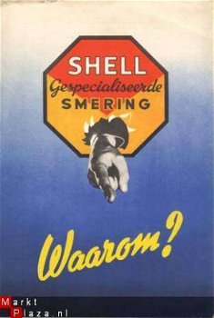 SHELL SMERING BROCHURE 1938 - 1