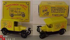 MATCHBOX FORD T RUILBEURS JOURE # 44 LIMITED EDITION