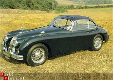 POSTER 1960 JAGUAR XK 150 S COUPE