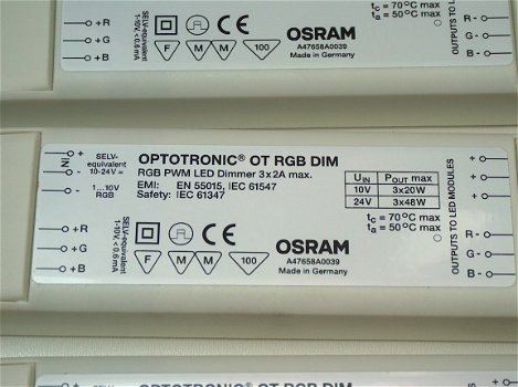 Osram Optotronic OT RGB Dim 3x 2amp - 1