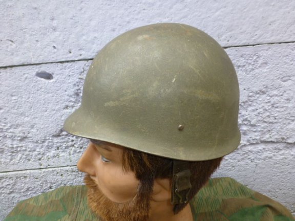 Bundeswehr helm met camo overtrek - Afbeelding 2
