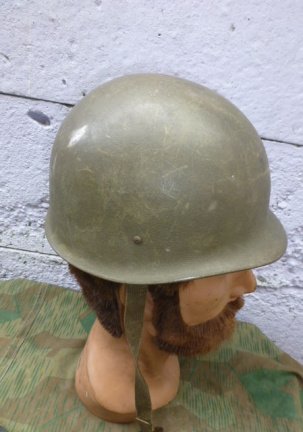 Bundeswehr helm met camo overtrek - Afbeelding 4