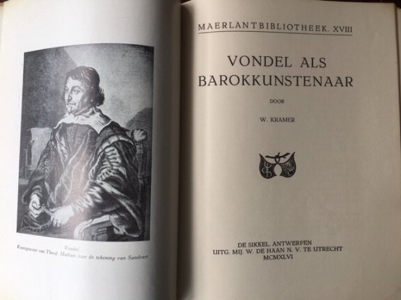 Vondel als barokkunstenaar - W. Kramer - Afbeelding 2