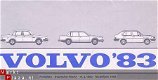 VOLVO PREISLISTE (1983) BROCHURE - 1 - Thumbnail