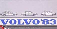 VOLVO PREISLISTE (1983) BROCHURE