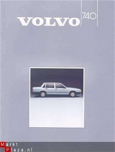 VOLVO 740 SERIE (1985) BROCHURE