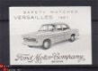 10 ORIGINELE 1957 FORD LUCIFER MERKEN * MATCHBOX LABELS - 1 - Thumbnail