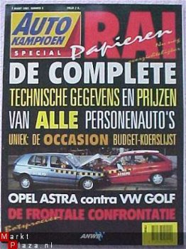 AUTOKAMPIOEN RAI-SPECIAL 1992 - 1