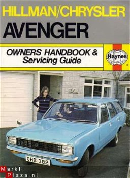 HILLMAN/CHRYSLER AVENGER OWNERS HANDBOOK - 1