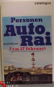 CATALOGUS PERSONENAUTO RAI 1985 - 1