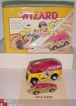 CORGI MORRIS J VAN THE WIZARD # 98758 LIMITED EDITION - 1