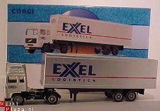 CORGI VOLVO CONTAINER TRUCK EXEL # 98305 LIMITED EDITION