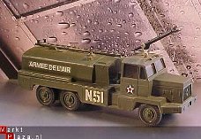 VINTAGE MILITARY SOLIDO BERLIET CAMIVA FOAM TRUCK # 255