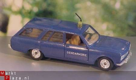 SOLIDO PEUGEOT 504 BREAK GENDARMERIE # 23 - 2