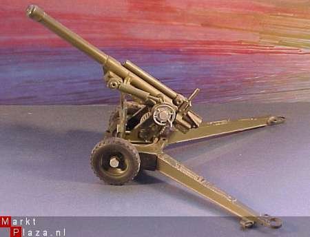 VINTAGE MILITARY SOLIDO 105 CC CANNON # 205 - 1