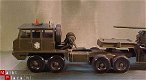 VINTAGE MILITARY SOLIDO BERLIET TANKTRANSPORTER SET - 2 - Thumbnail