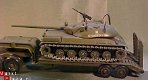 VINTAGE MILITARY SOLIDO BERLIET TANKTRANSPORTER SET - 3 - Thumbnail