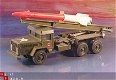 VINTAGE MILITARY SOLIDO UNIC ROCKET TRUCK # 201 - 4 - Thumbnail