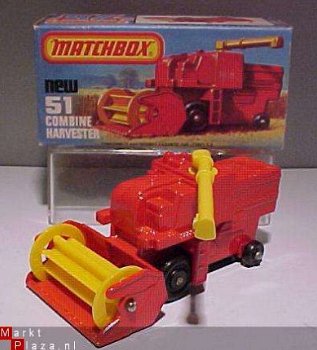 MATCHBOX COMBINE HARVESTER # 51 - 1