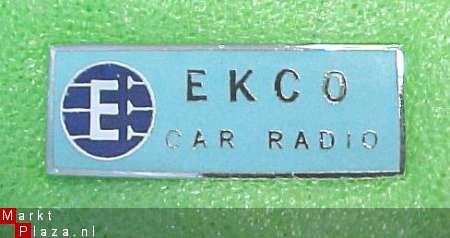 OUDE KNOOPSGAT SPELD EKCO CAR RADIO VINTAGE - 1