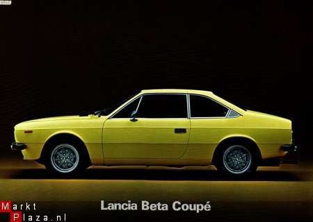 1976 LANCIA BETA COUPE BROCHURE - 1