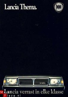 1986 LANCIA THEMA BROCHURE