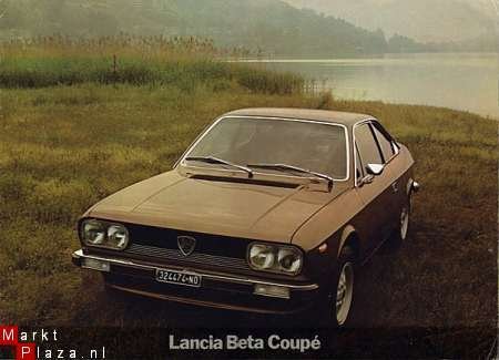 1977 LANCIA BETA COUPE BROCHURE - 1