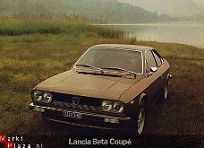 1977 LANCIA BETA COUPE  BROCHURE