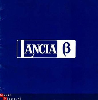 1974 LANCIA BETA BROCHURE - 1