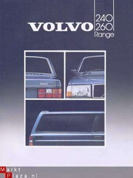 VOLVO 240/260 RANGE (1983) BROCHURE - 1