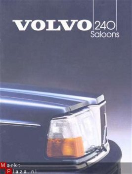 VOLVO 240 SALOONS (1983) BROCHURE - 1