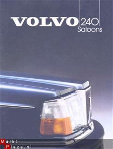 VOLVO 240 SALOONS (1983) BROCHURE