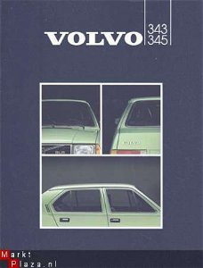 VOLVO 343/345 (1982) BROCHURE