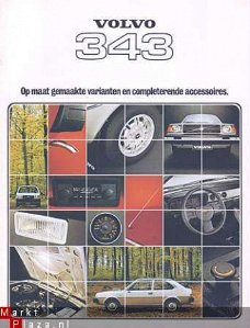 VOLVO 343 ACCESSOIRES (1978) BROCHURE
