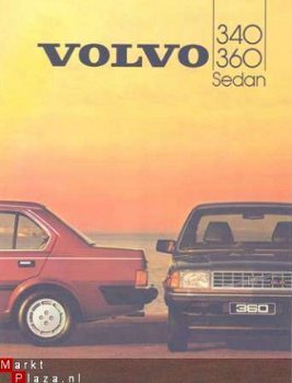 VOLVO 340/360 SEDAN (1984) BROCHURE - 1