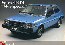 1980 VOLVO 343 DL BLUE SPECIAL LEAFLET