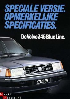 1982 VOLVO 345 BLUE LINE BROCHURE