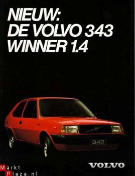 VOLVO 343 WINNER 1.4 BROCHURE - 1