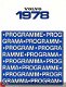 1978 VOLVO PROGRAMMA BROCHURE - 1 - Thumbnail