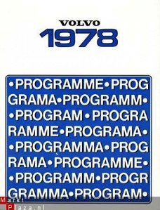 1978 VOLVO PROGRAMMA BROCHURE