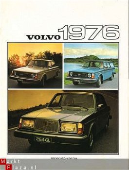 1976 VOLVO 240/260 SERIE BROCHURE - 1