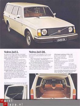 1976 VOLVO 240/260 SERIE BROCHURE - 2